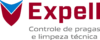 Logotipo Expell Dedetização, Controle de Pragas e Limpeza Técnica