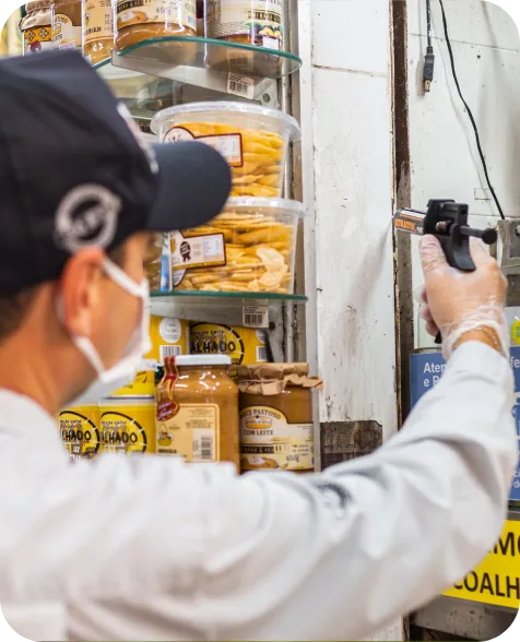 Dedetização de Supermercados - Belo Horizonte . Minas Gerais / Dedetizadora em BH